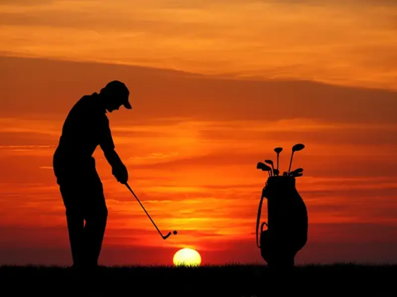 Golf Sunset
